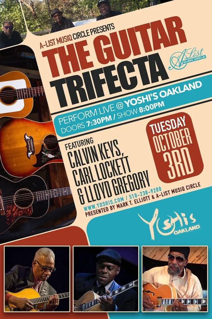 THE GUITAR TRIFECTA feat.Calvin Keys, Carl Lockett & Lloyd Gregory