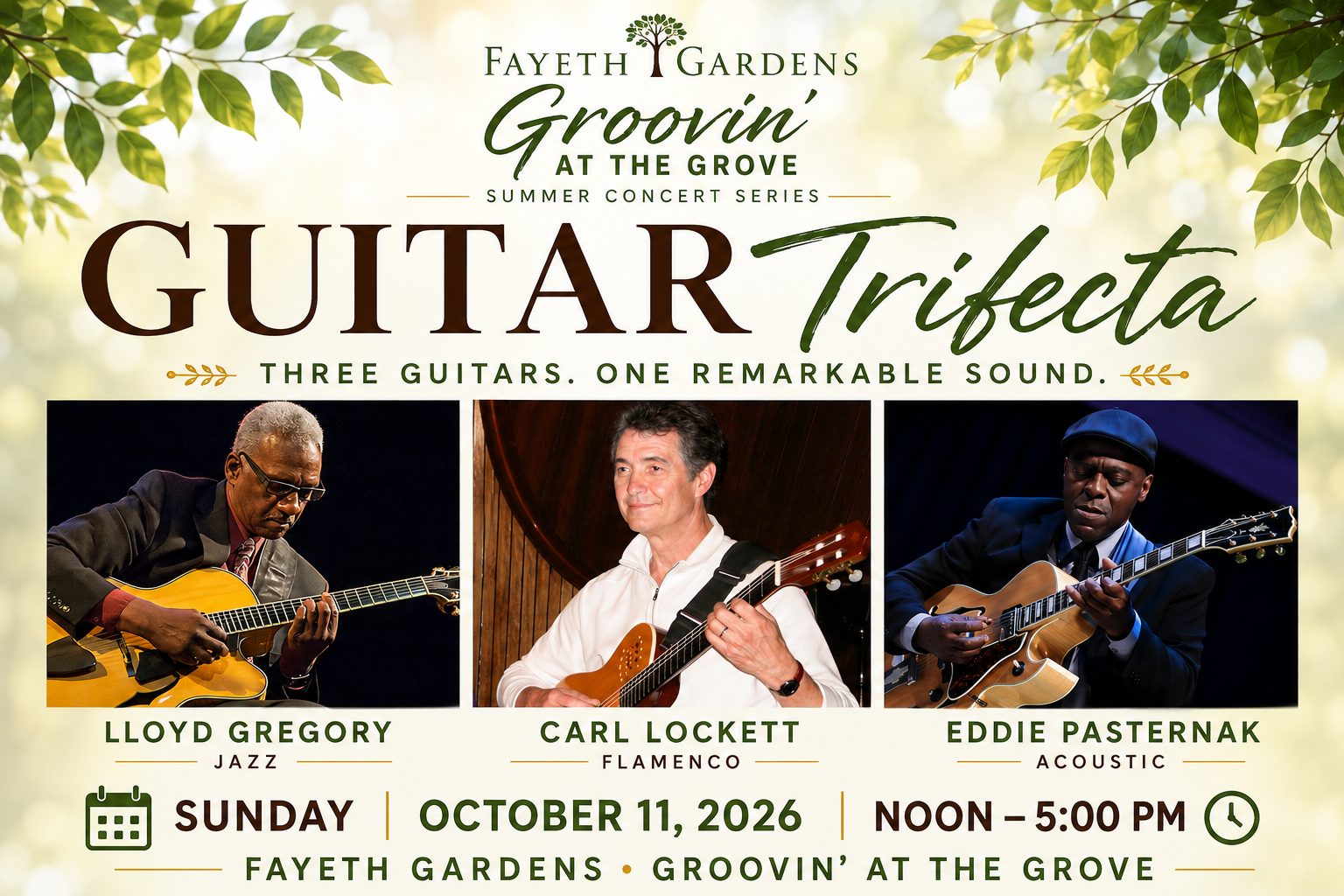 FAYETH GARDENS' Groovin at the Grove Concert